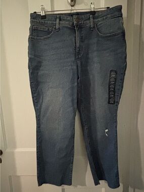 J Crew Curvy Petite Essential Straight Jeans